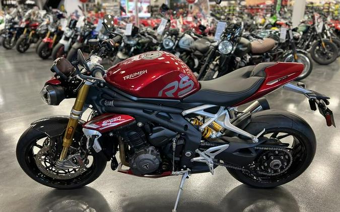 2024 Triumph Speed Triple 1200 RS Carnival Red