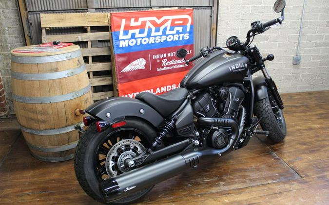 2025 Indian Motorcycle® Scout® Bobber Limited +Tech Black Smoke