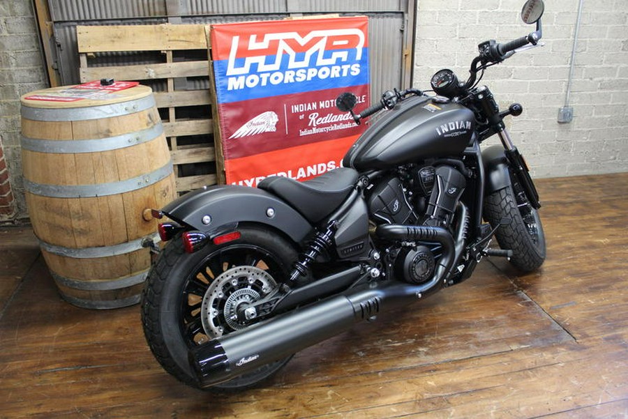 2025 Indian Motorcycle® Scout® Bobber Limited +Tech Black Smoke