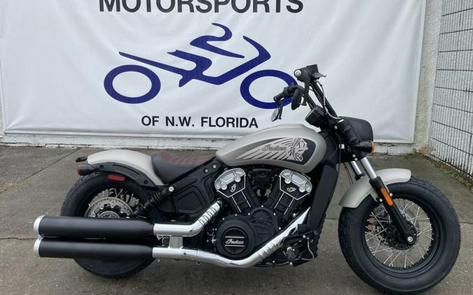 2024 Indian Scout Bobber Twenty ABS Silver Quartz Smoke