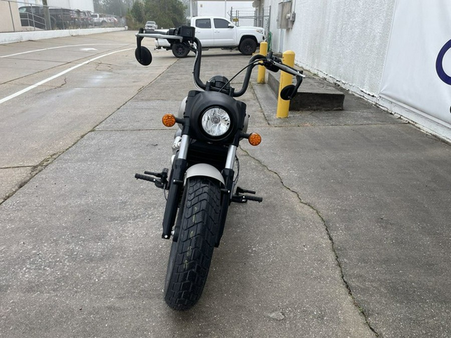 2024 Indian Scout Bobber Twenty ABS Silver Quartz Smoke