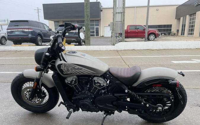 2024 Indian Scout Bobber Twenty ABS Silver Quartz Smoke