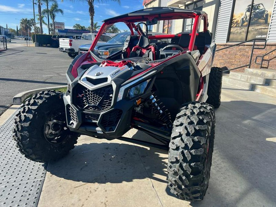 2024 Can-Am® Maverick X3 X rs Turbo RR with Smart-Shox Fiery Red & Hyper Silver