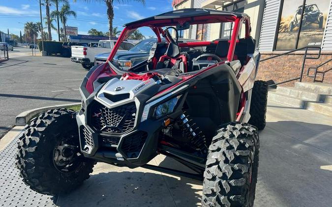 2024 Can-Am® Maverick X3 X rs Turbo RR with Smart-Shox Fiery Red & Hyper Silver