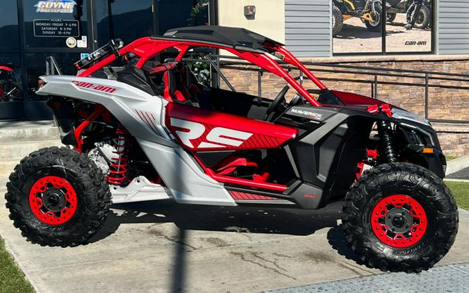 2024 Can-Am® Maverick X3 X rs Turbo RR with Smart-Shox Fiery Red & Hyper Silver