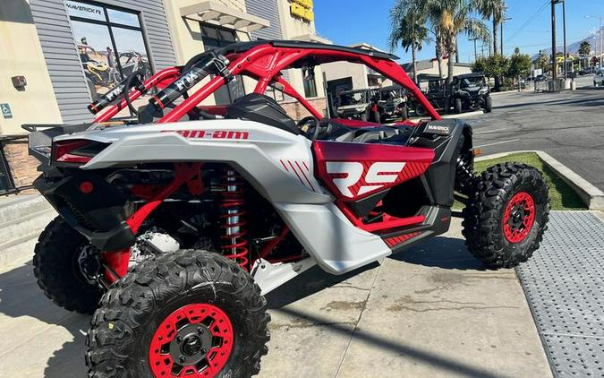 2024 Can-Am® Maverick X3 X rs Turbo RR with Smart-Shox Fiery Red & Hyper Silver