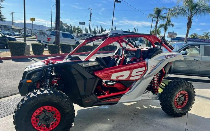 2024 Can-Am® Maverick X3 X rs Turbo RR with Smart-Shox Fiery Red & Hyper Silver