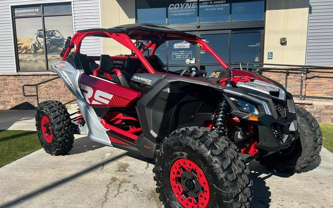 2024 Can-Am® Maverick X3 X rs Turbo RR with Smart-Shox Fiery Red & Hyper Silver