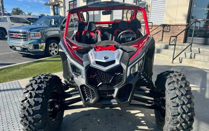 2024 Can-Am® Maverick X3 X rs Turbo RR with Smart-Shox Fiery Red & Hyper Silver