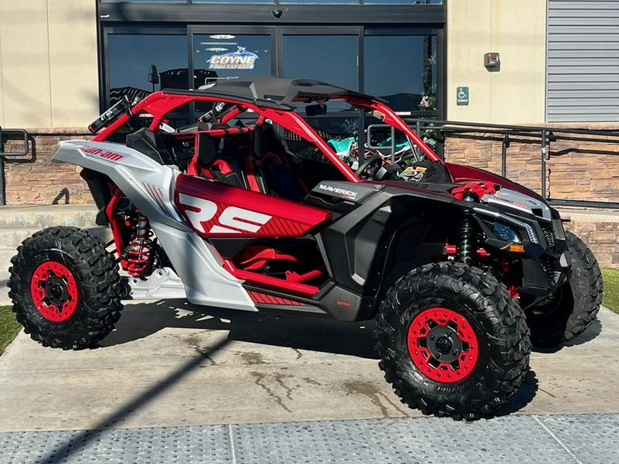 2024 Can-Am® Maverick X3 X rs Turbo RR with Smart-Shox Fiery Red & Hyper Silver