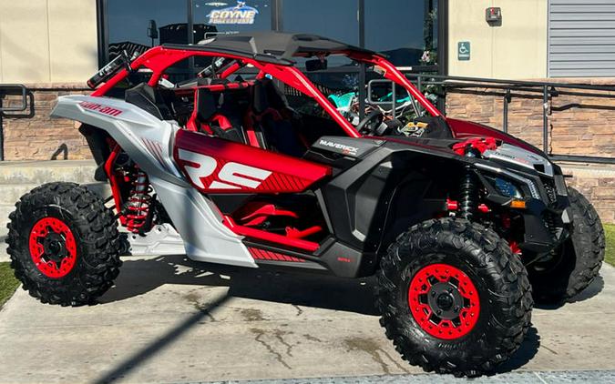 2024 Can-Am® Maverick X3 X rs Turbo RR with Smart-Shox Fiery Red & Hyper Silver