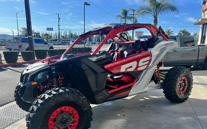 2024 Can-Am® Maverick X3 X rs Turbo RR with Smart-Shox Fiery Red & Hyper Silver