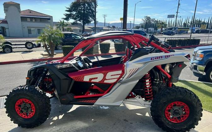 2024 Can-Am® Maverick X3 X rs Turbo RR with Smart-Shox Fiery Red & Hyper Silver