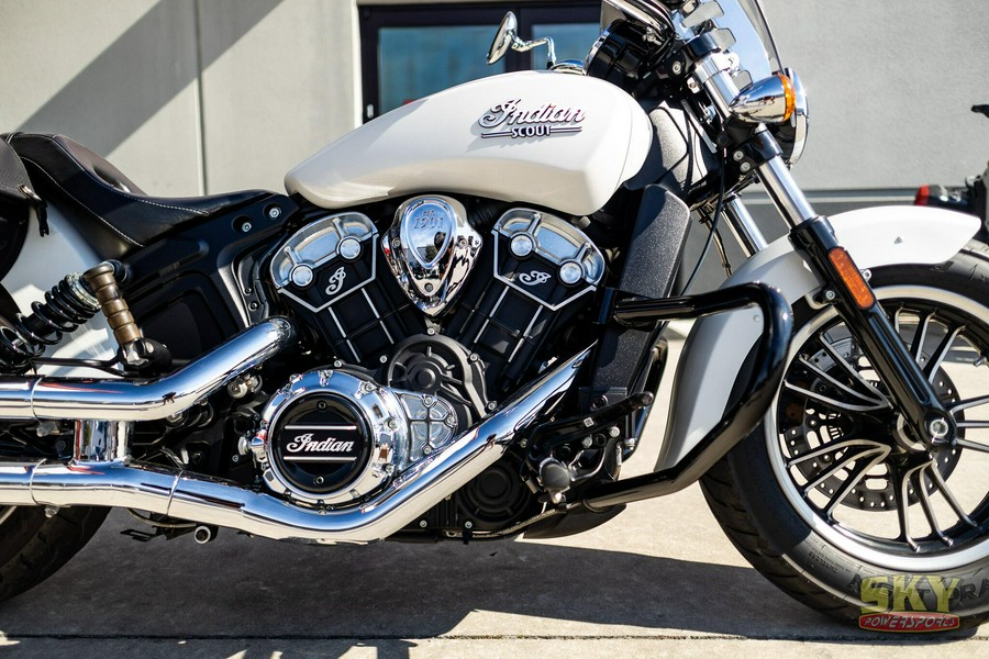 2021 Indian Motorcycle SCOUT WHITE SMK 49ST Base
