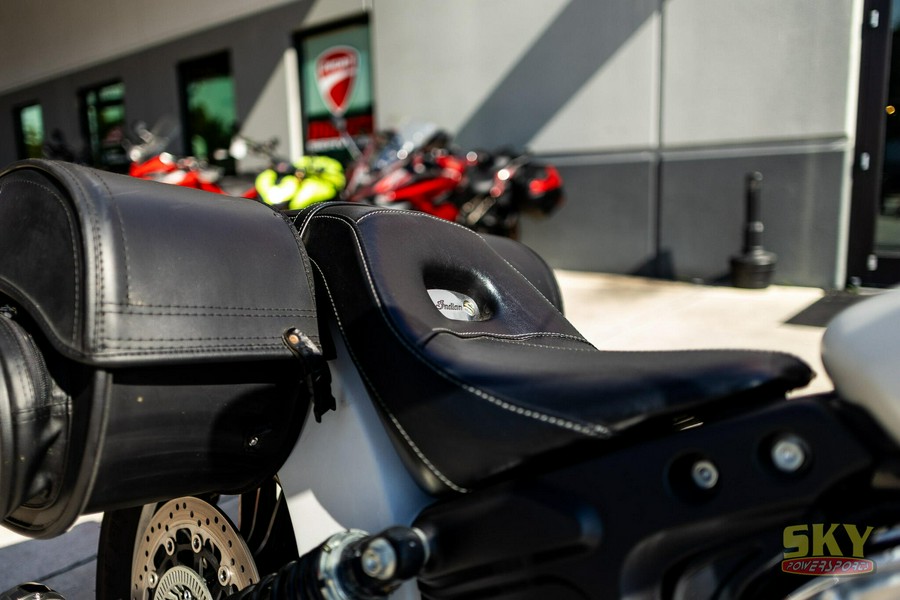 2021 Indian Motorcycle SCOUT WHITE SMK 49ST Base