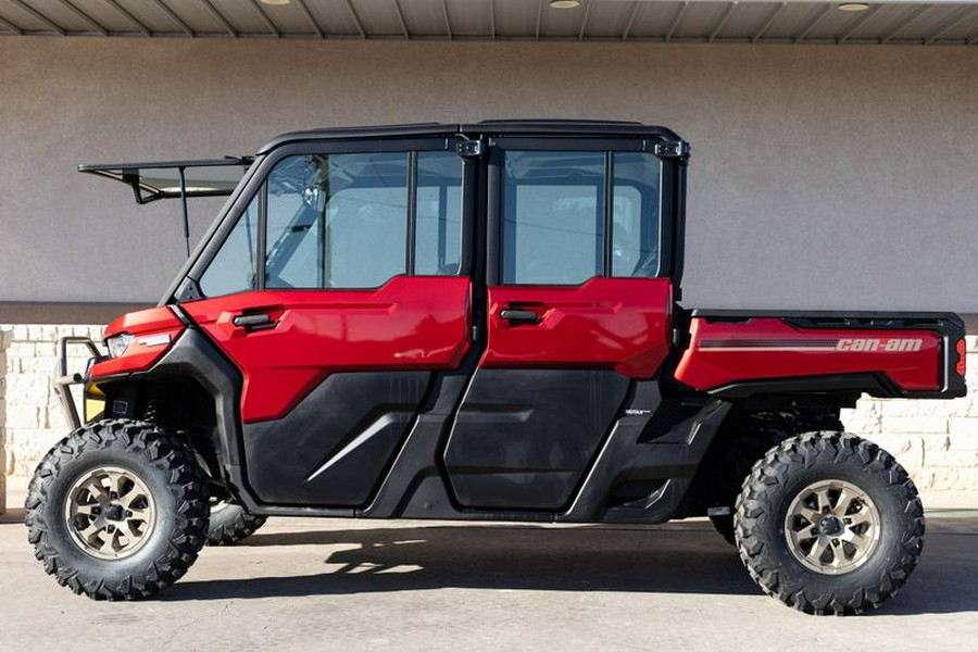 New 2024 CAN-AM DEFENDER MAX LIMITED HD10 FIERY RED