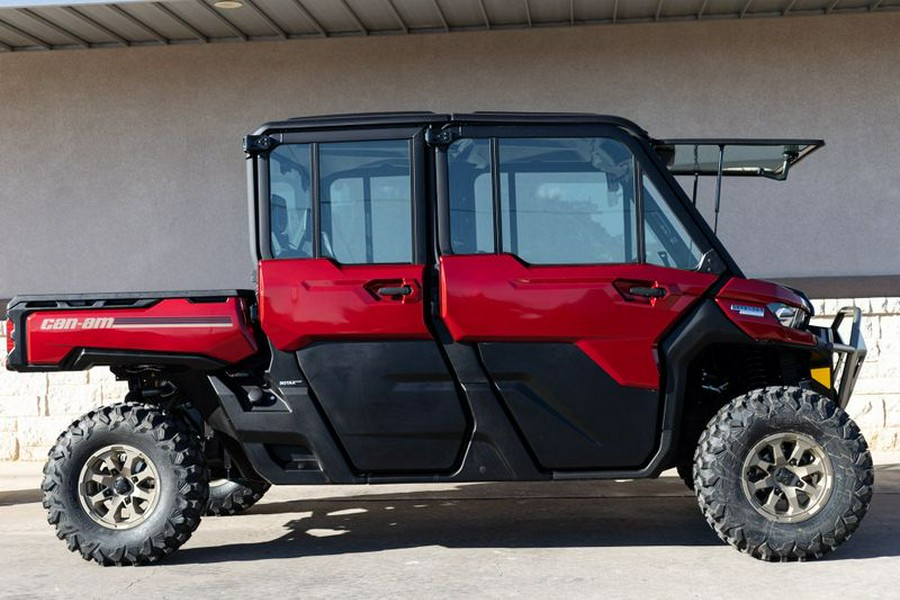 New 2024 CAN-AM DEFENDER MAX LIMITED HD10 FIERY RED