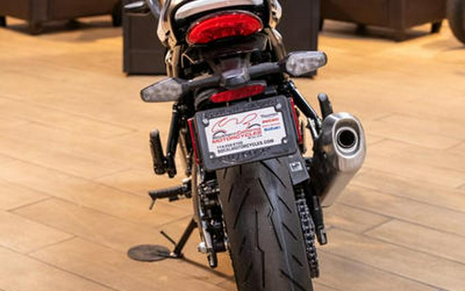 2026 Triumph Thruxton 400 Pearl Metallic White / Storm Grey