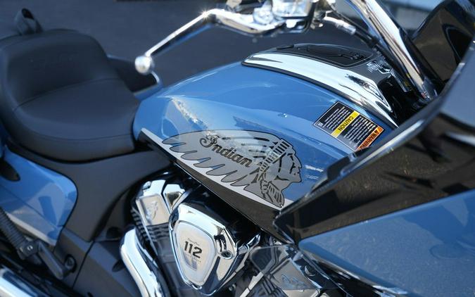 2026 Indian Motorcycle Challenger Limited 112 w/PowerBand Audio Storm Blue with Black Metallic