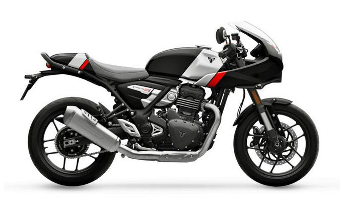 2026 Triumph Thruxton 400 Phantom Black / Aluminium Silver