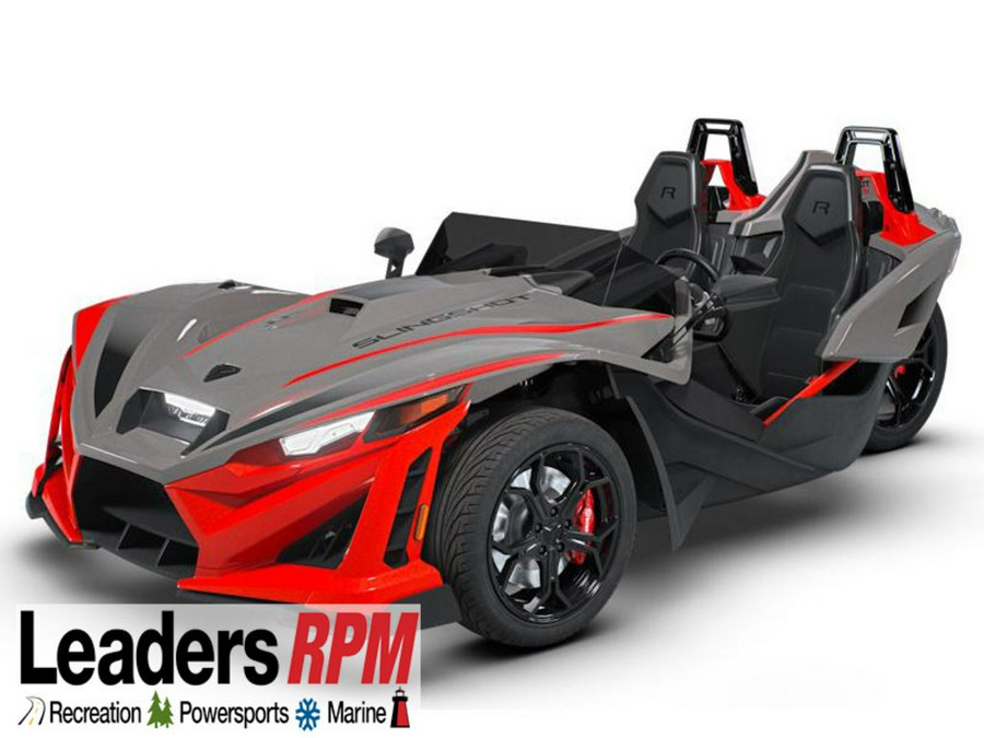 2026 Polaris Slingshot® R AutoDrive Radiant Gray with Indy Red Pearl