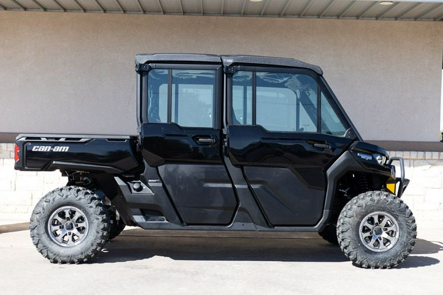 New 2024 CAN-AM DEFENDER MAX LONE STAR CAB HD10 NIGHT BLACK