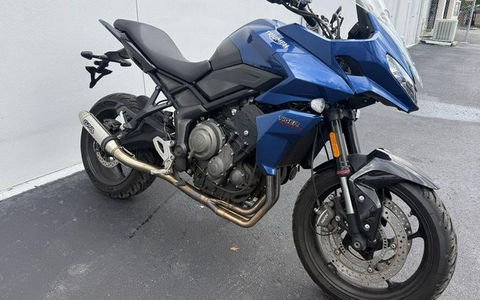 2022 Triumph Tiger Sport 660 Lucerne Blue/Sapphire Black