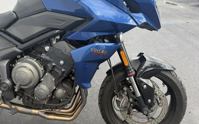 2022 Triumph Tiger Sport 660 Lucerne Blue/Sapphire Black