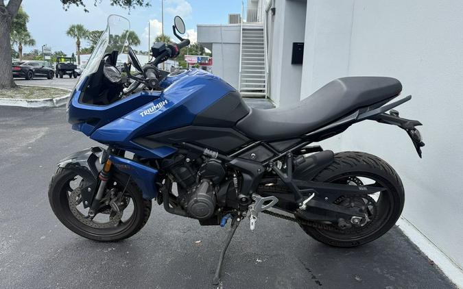 2022 Triumph Tiger Sport 660 Lucerne Blue/Sapphire Black
