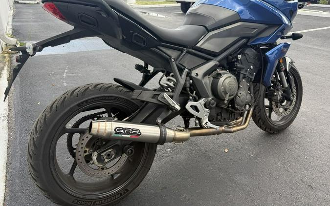 2022 Triumph Tiger Sport 660 Lucerne Blue/Sapphire Black