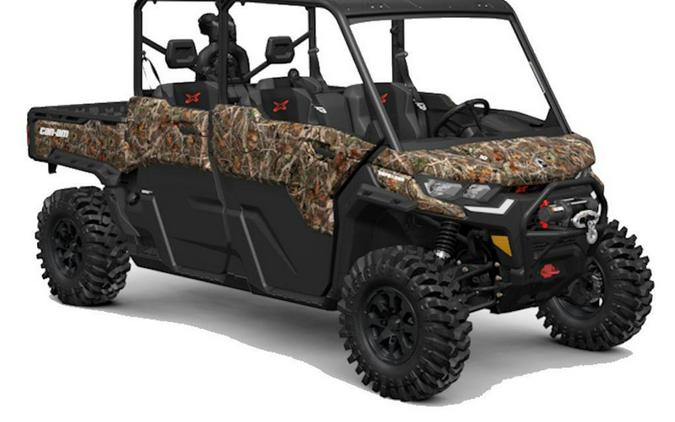 2025 Can-Am Defender MAX X mr with Half-Doors HD10 Wildland Camo