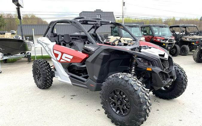 2024 Can-Am® Maverick X3 DS Turbo Fiery Red & Hyper Silver