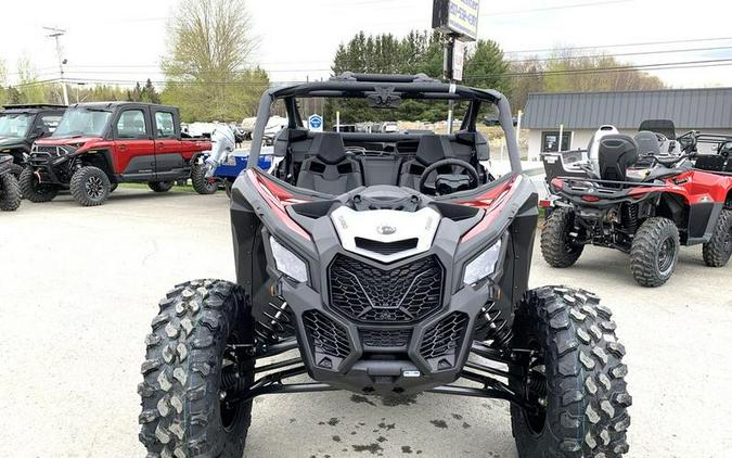 2024 Can-Am® Maverick X3 DS Turbo Fiery Red & Hyper Silver