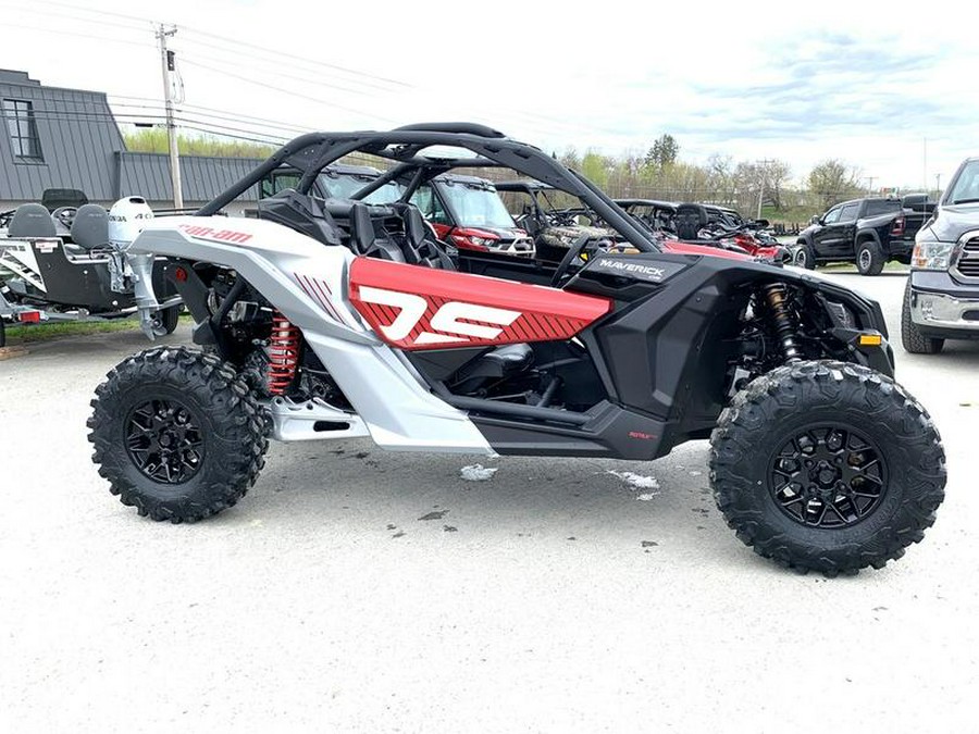 2024 Can-Am® Maverick X3 DS Turbo Fiery Red & Hyper Silver