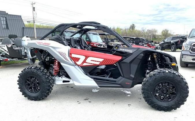 2024 Can-Am® Maverick X3 DS Turbo Fiery Red & Hyper Silver