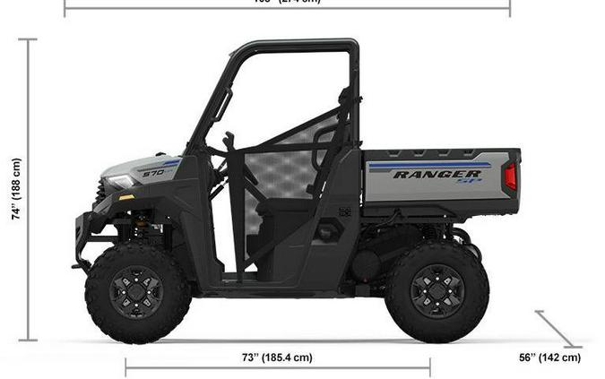 2023 Polaris Industries RANGER SP 570 PREMIUM - GHOST GRAY Premium