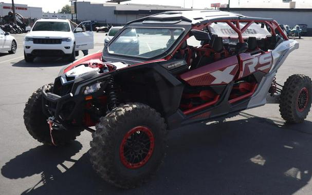 2025 Can-Am® Maverick X3 Max X RS Turbo RR With Smart-Shox Fiery Red & Hyper Silver