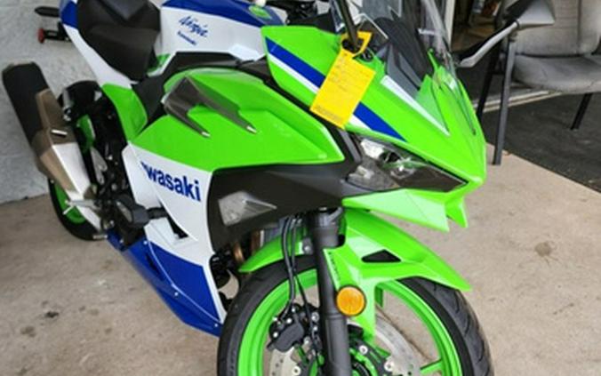 2024 Kawasaki Ninja 500 SE 40th Anniversary Edition ABS