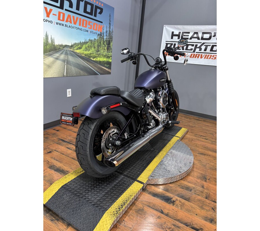 2025 Harley-Davidson® Street Bob™ PRPL ABYSS DNM/CHROME TRIM