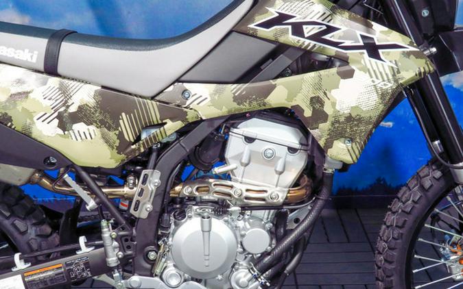 2026 Kawasaki KLX300 Cypher Camo Beige