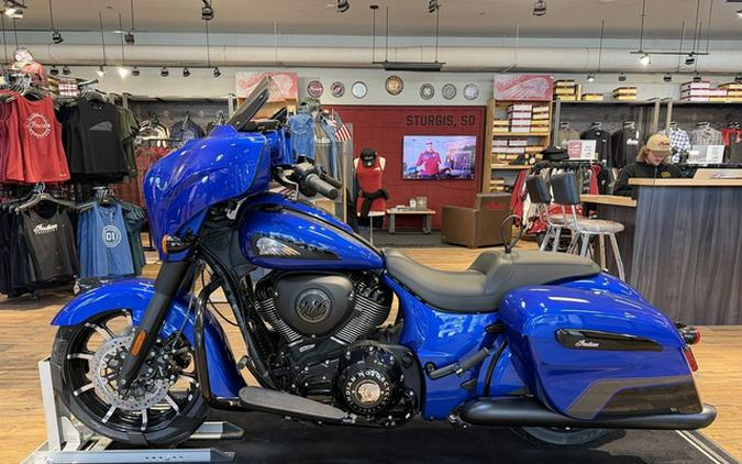 2026 Indian Chieftain Dark Horse Deep Blue Metallic