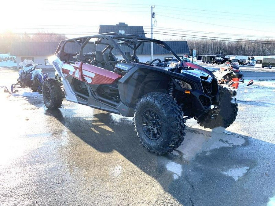 2024 Can-Am® Maverick X3 MAX DS Turbo RR Fiery Red & Hyper Silver