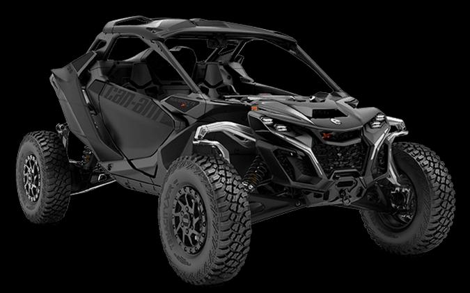 New 2024 CAN-AM MAVERICK R X RS WITH SMARTSHOX 999T DCT TRIPLE BLACK