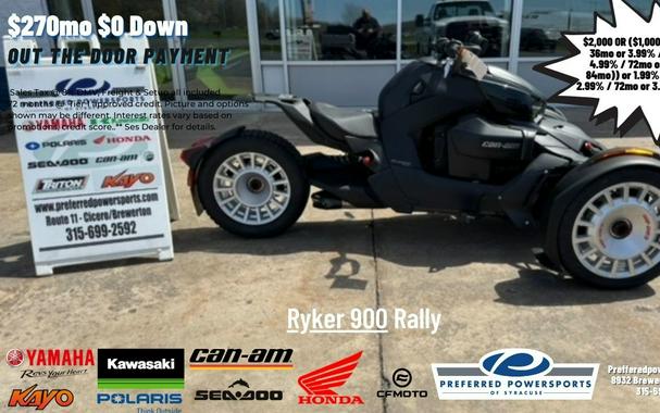 2023 Can-Am Ryker 900 Rally