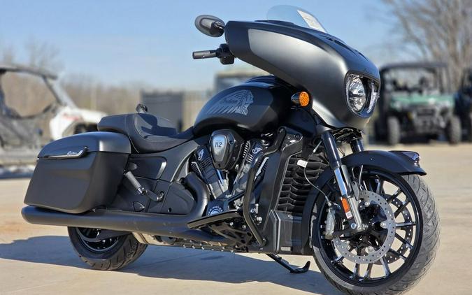 2026 Indian Motorcycle® Chieftain® PowerPlus Dark Horse® 112 Black Smoke