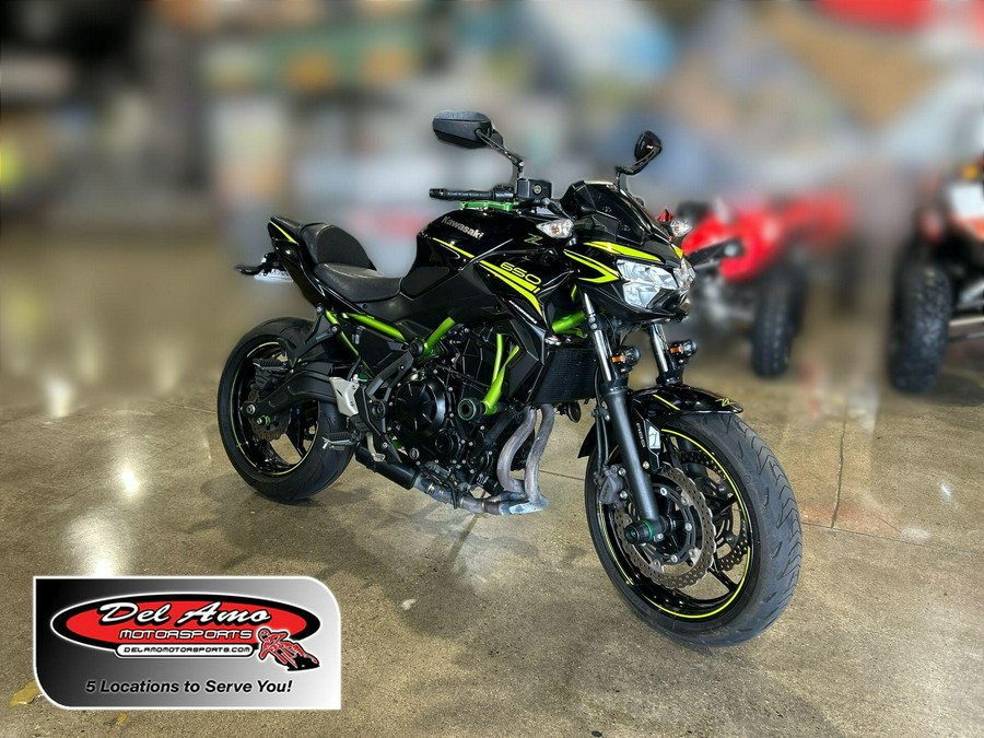 2020 Kawasaki Z650 ABS