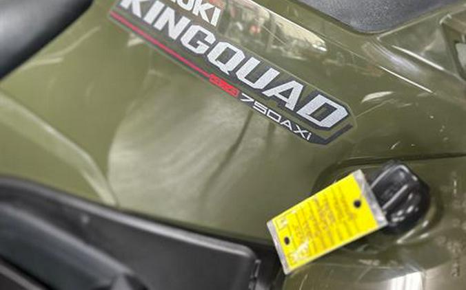 2023 Suzuki KingQuad 750AXi Power Steering