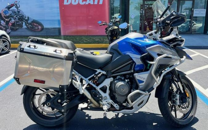 2023 Triumph Tiger 1200 GT Explorer Lucerne Blue