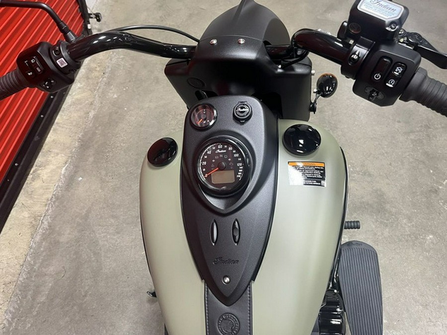 2025 Indian Springfield Dark Horse Moss Green Smoke