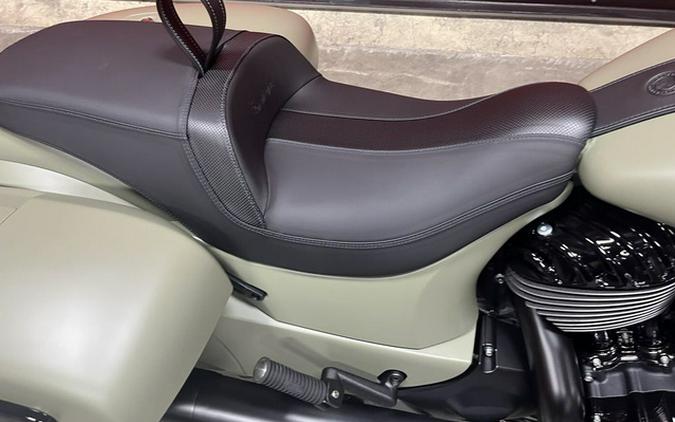 2025 Indian Springfield Dark Horse Moss Green Smoke